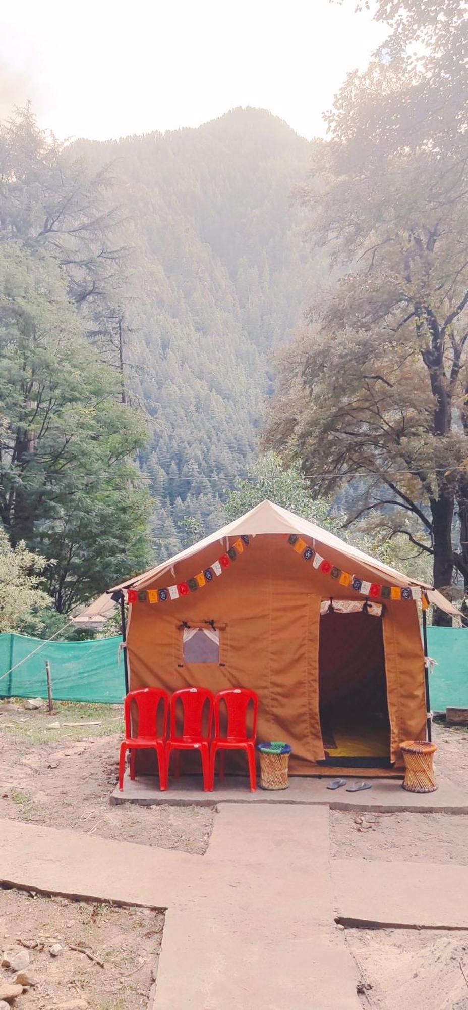 Shanti People Huts & Camp Касоль Экстерьер фото